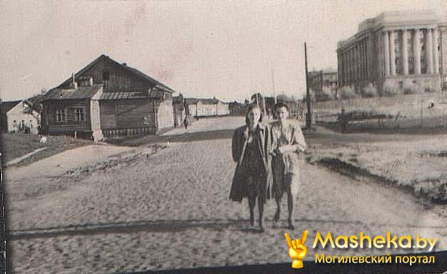 Могилев: фото из прошлого. Улица Ленинская в 50-е годы ХХ-го века