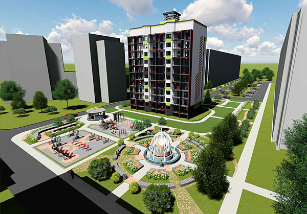 В Могилеве планируют построить 10-ти этажный дом с квартирами-студиями