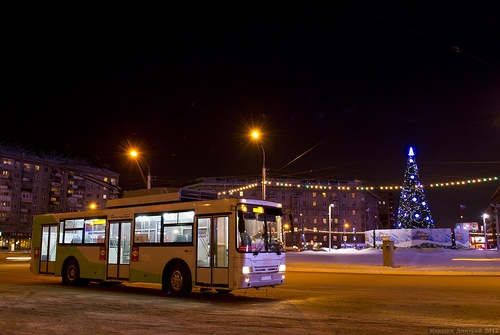 Как будет работать  общественный транспорт Могилева в новогоднюю ночь