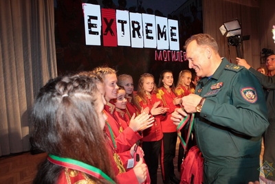 «Экстрим» из Могилевской области -  победитель республиканского слета юных спасателей-пожарных