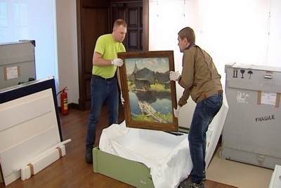 Шедевры живописи прибыли в Могилев