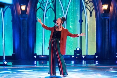 Могилевчанка покорила сцену в российском музыкальном шоу "Битва талантов" (ВИДЕО)