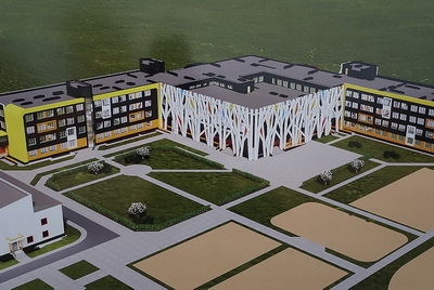 Средняя школа в Казимировке откроется к новому учебному году. Какая она будет?