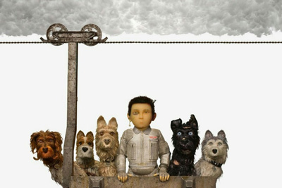 Просмотр анимационного фильма "Остров собак" под открытым небом в Могилеве