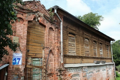 В Могилеве реконструируют историческое здание по переулку Комиссариатскому