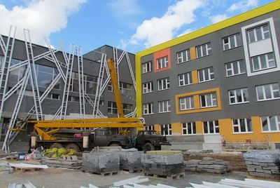 Долгожданная новая школа в районе Казимировки распахнет свои двери 1 сентября