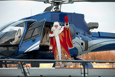Дед Мороз на вертолете прилетит в Могилев. Старт новогодней программы в Могилеве!