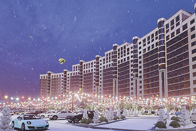 Новый год в «Парке Челюскинцев»: квартиры в престижном комплексе – на праздничных условиях!
