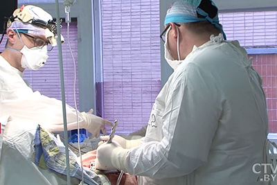 Уникальная операция витебских хирургов в Могилеве. ВИДЕО