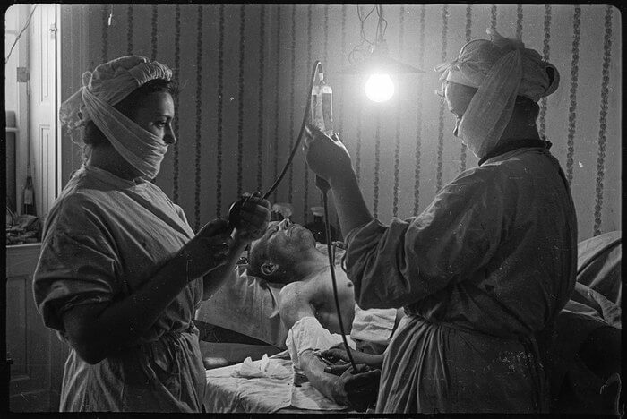 Оборона Могилева: военно-полевая  медицина