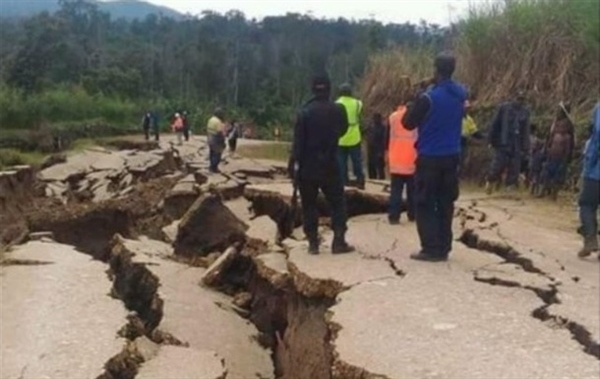 В Новой Гвинее произошло землятресение