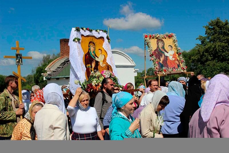 Крестный ход из Могилева совершат поломники в честь празднования иконы Божией Матери Барколабовской