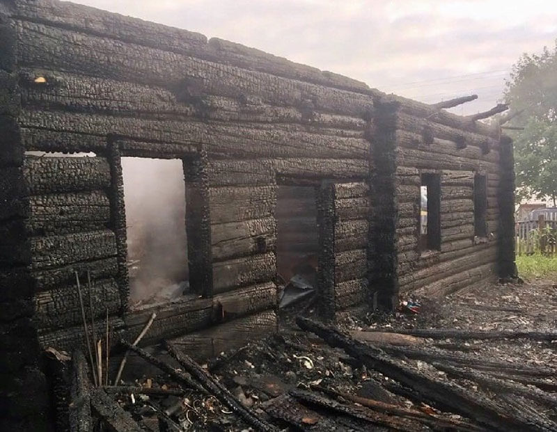 В Могилёвской области сгорела семья с грудным ребенком