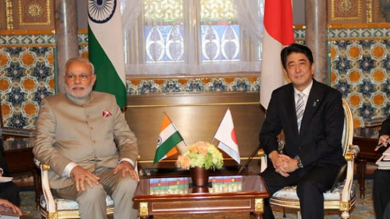 Индия и Япония подписали договор о военном сотрудничестве