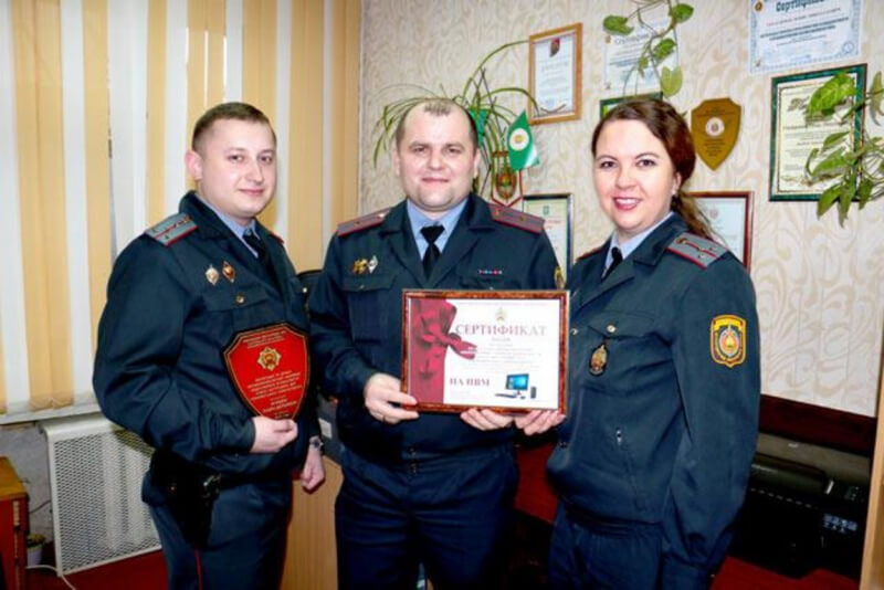 Инспекцию по делам несовершеннолетних Климовичского РОВД признали лучшей в области
