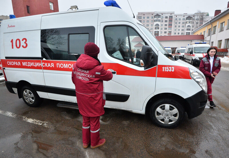 Около 400 звонков ежедневно принимает "скорая помощь"  в Могилёве