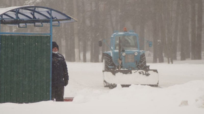 Снежный апокалипсис в Могилеве: жители делятся в Сети фотографиями