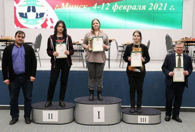 Могилевские шахматистки завоевали 2 награды на первенстве Беларуси