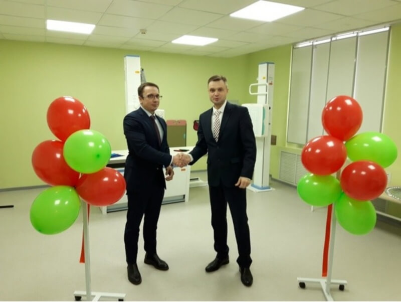 Новый рентгенкабинет открыли в поликлинике МВД в Могилеве