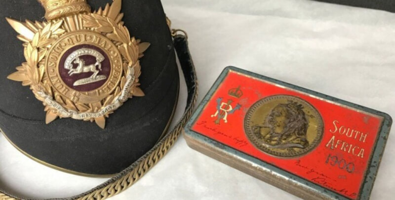 Спрятал и забыл: в шлеме британского офицера нашли 121-летний шоколад