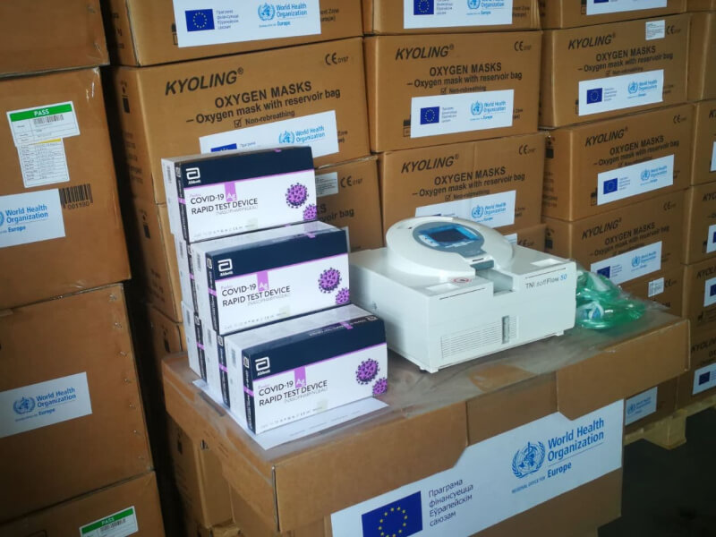 Гуманитарная помощь на 850 000 долларов прибыла в Беларусь