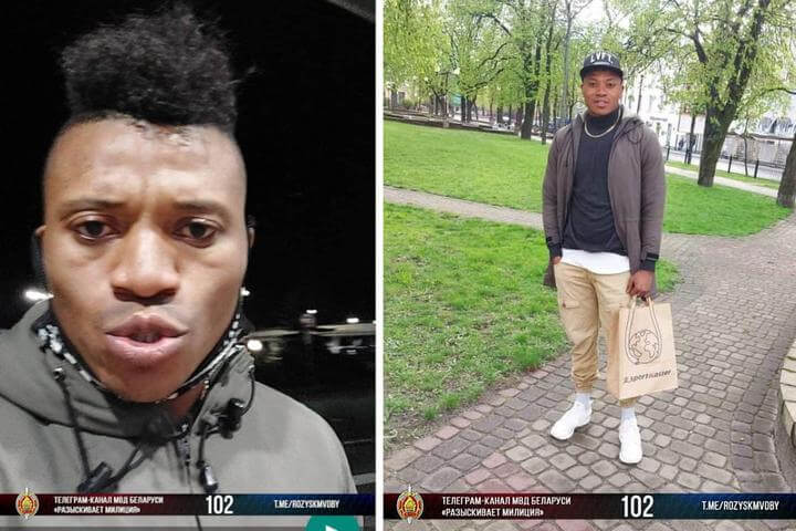 Пропавшего в Беларуси футболиста из Нигерии ищут уже 10 дней