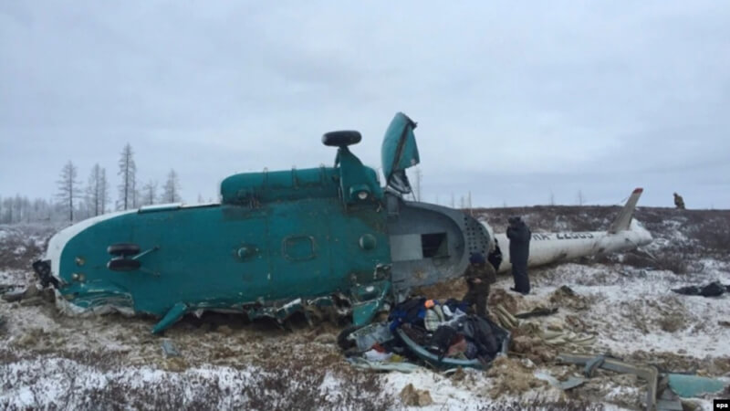 На Камчатке разбился вертолет РФ. Есть погибшие