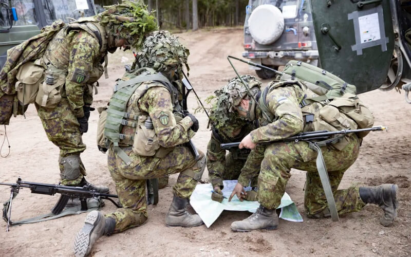 В Эстонии с участием 7000 военных стартовали международные учения "Весенний шторм"