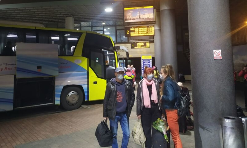 Минсктранс возобновляет автобусное сообщение из Минска в Москву и Санкт-Петербург. График отправления и стоимость билетов