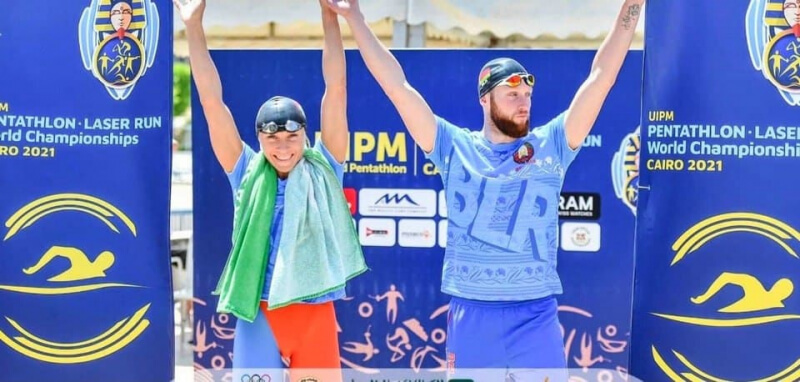 Могилевский пятиборец завоевал «серебро» в смешанной эстафете на чемпионате мира