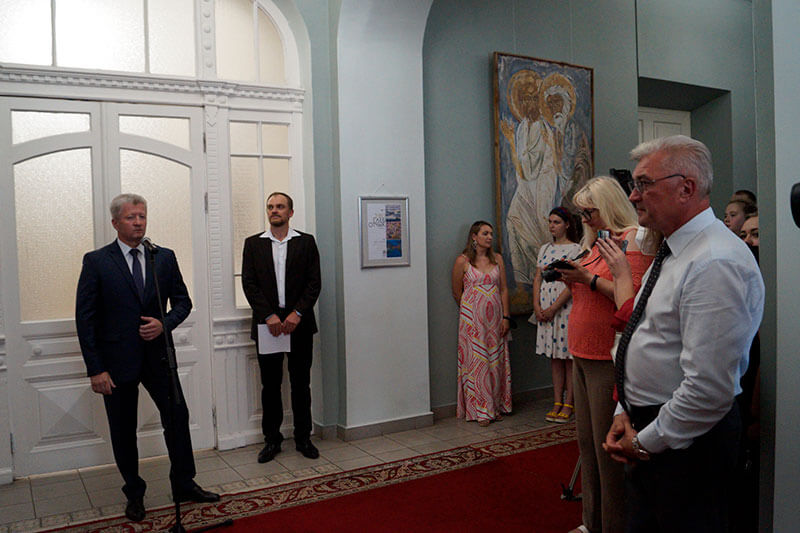 Открытие трех выставочных проектов состоялось в Могилёве