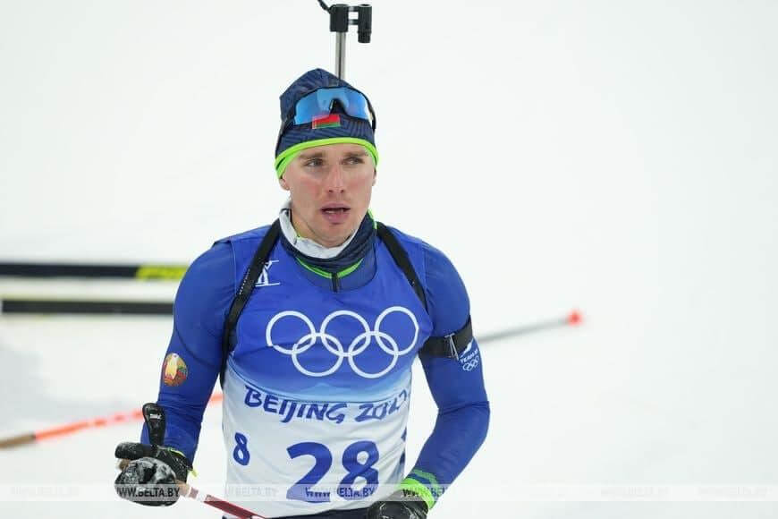 Первую медаль белорусской сборной на Олимпийских играх в Пекине принёс биатлонист Антон Смольский