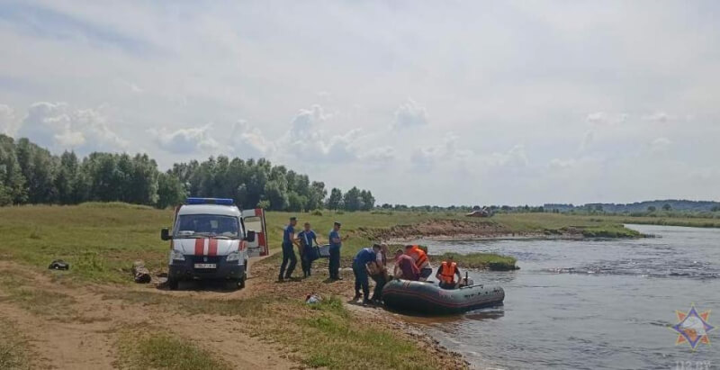 В славгородском районе спасен тонувший мужчина