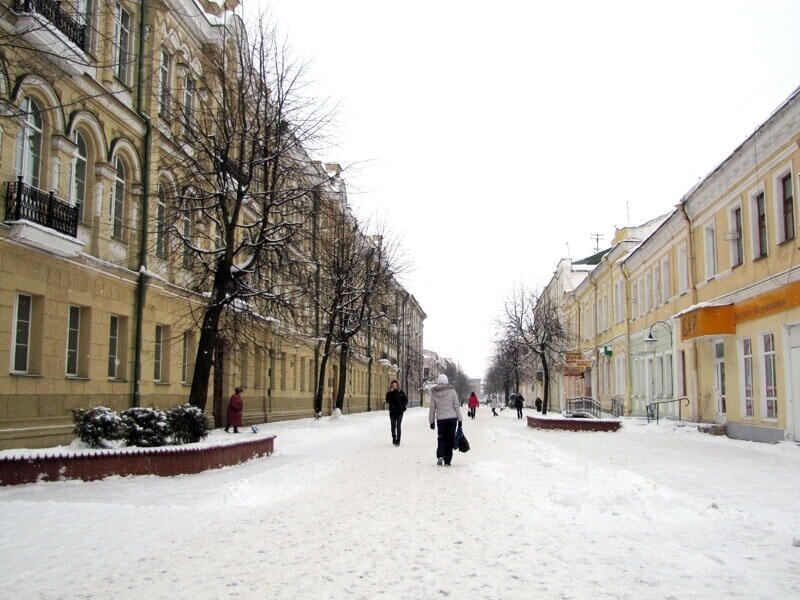 Погода на выходные в Могилеве: небольшой снег и морозные ночи