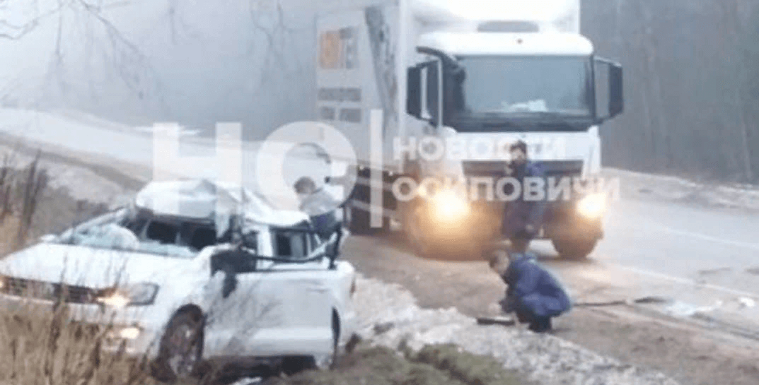 Серьезное ДТП в Осиповичском районе — легковушка столкнулась с трактором