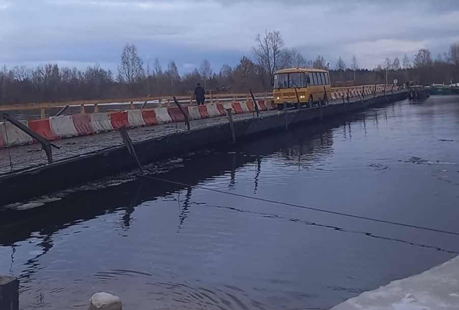 Мост в Черикове становится на ремонт с 6 февраля