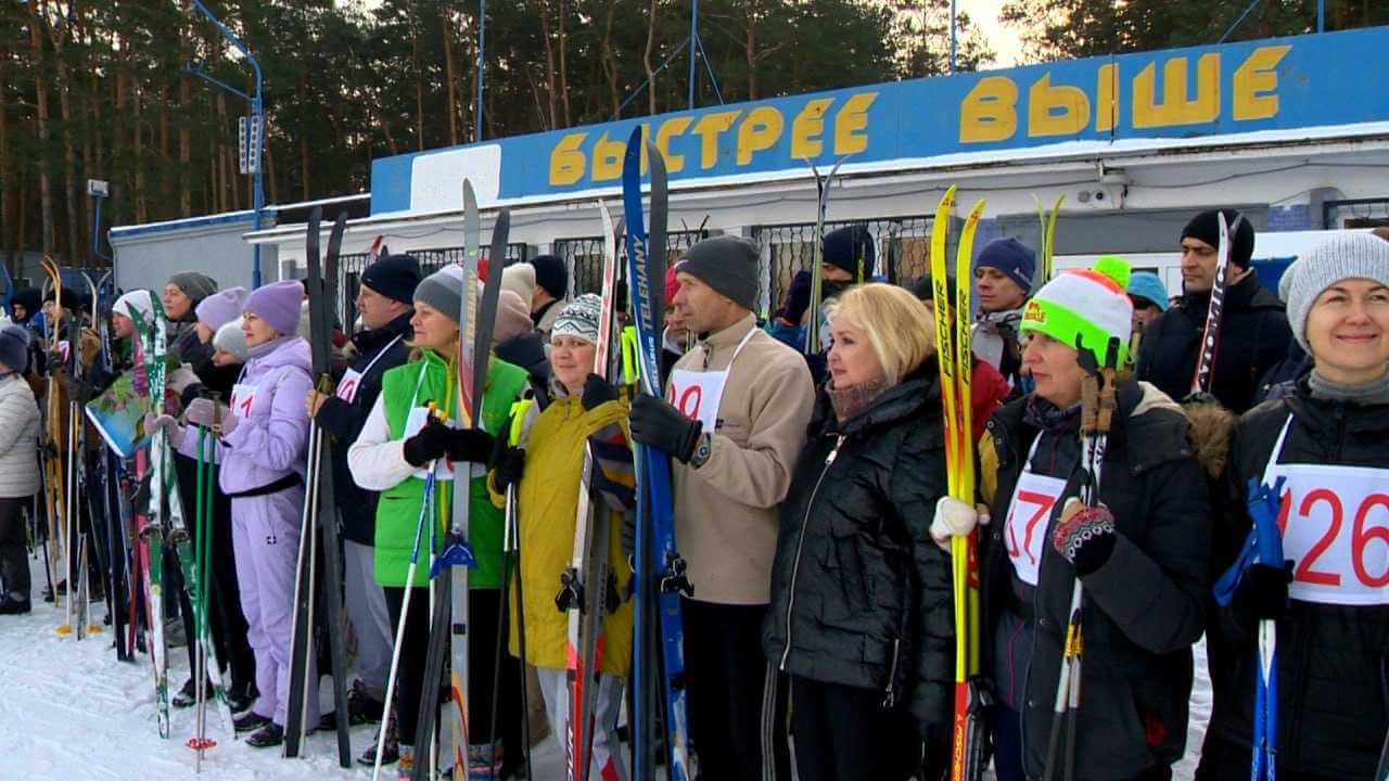 Медработники Могилевщины приняли участие в областных соревнованиях по лыжным гонкам