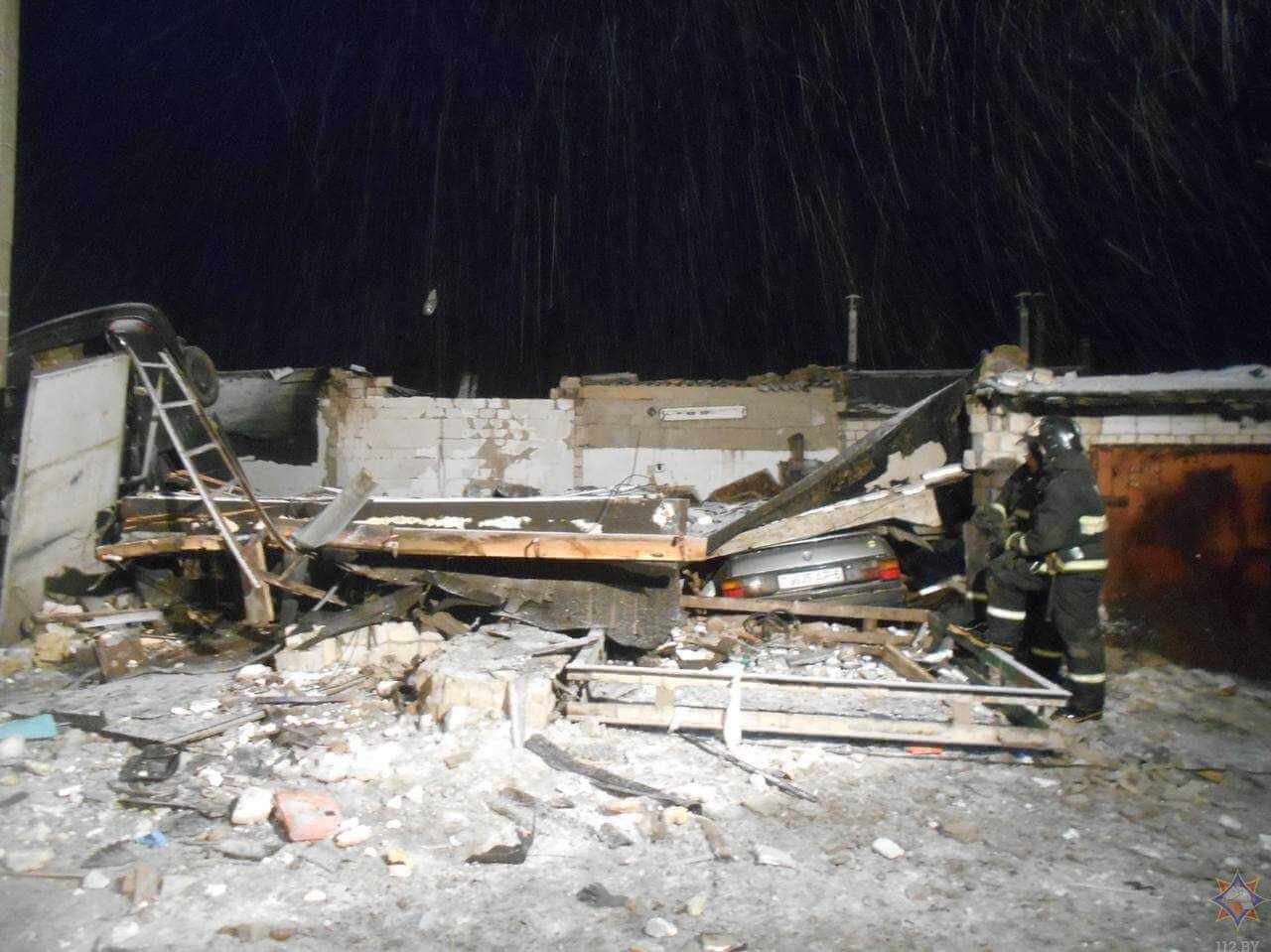 В Бобруйске произошел взрыв в гаражном кооперативе