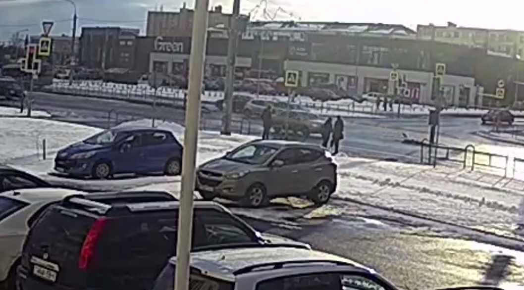 Невнимательный водитель спровоцировал ДТП в Могилеве