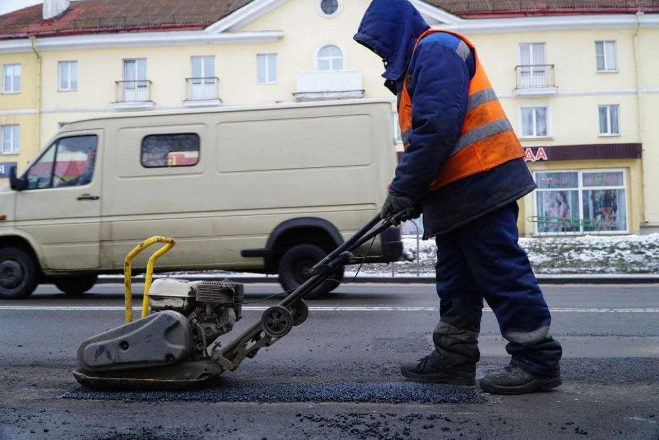 Где в Могилеве идет "ямочный" ремонт дорог