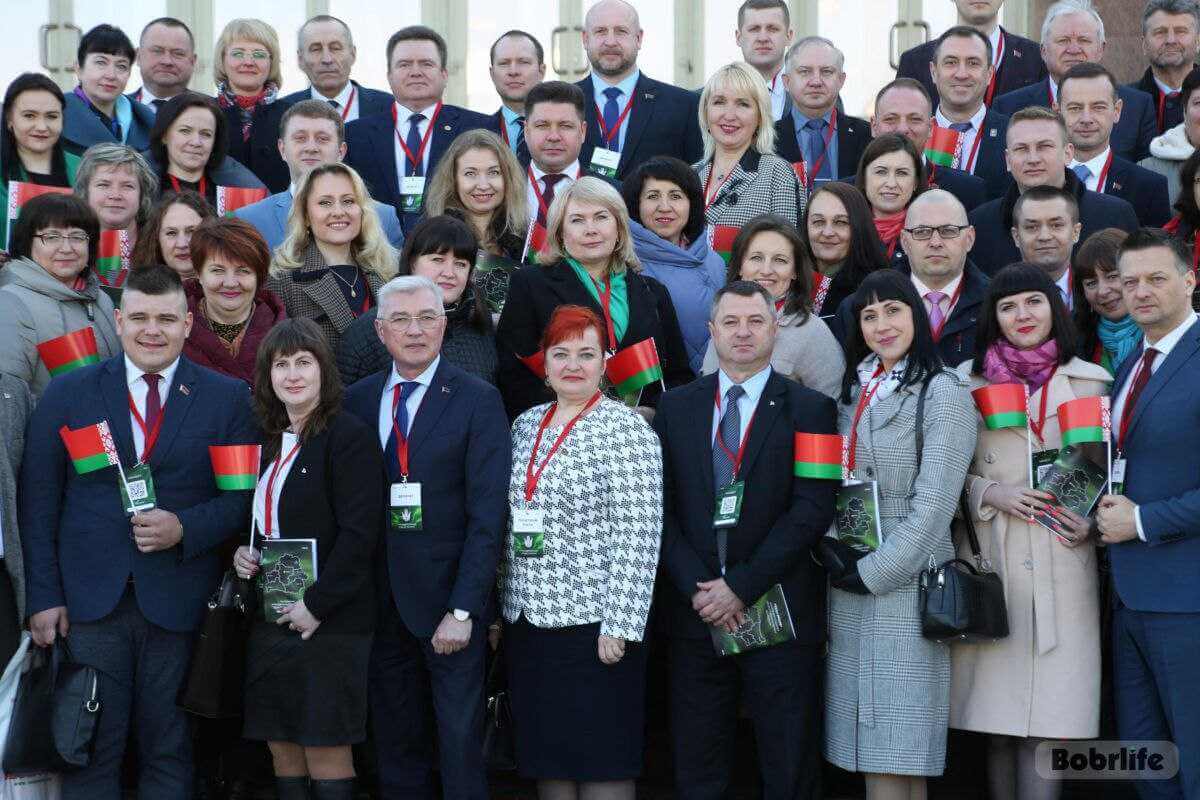 Жители Могилевщины приняли участие в учредительном съезде партии "Белая Русь"