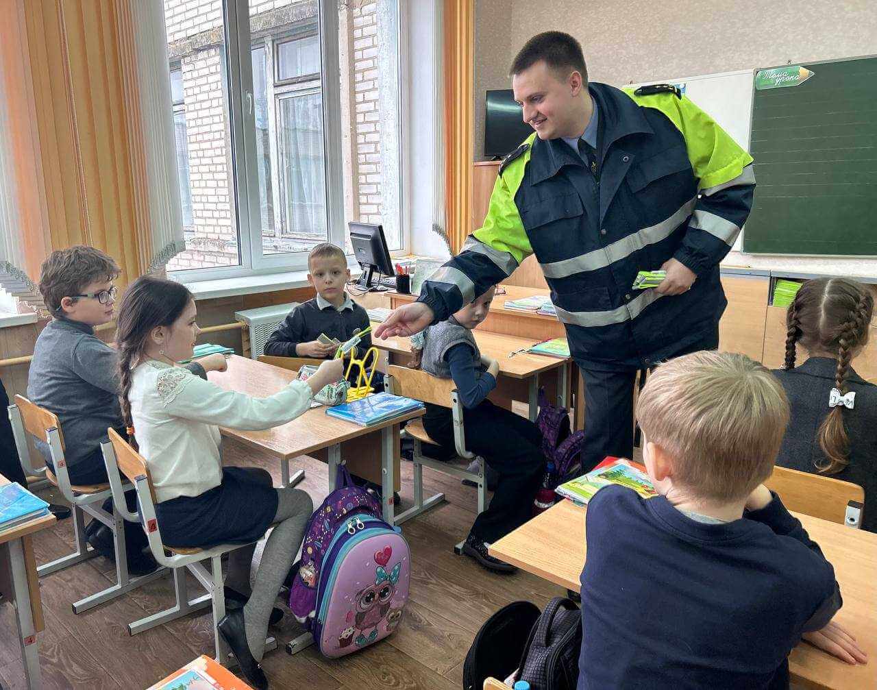 В гимназии №4 Могилева провели Неделю детской безопасности