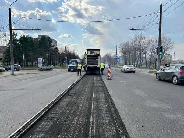 В Могилеве начался ремонт проспекта Димитрова