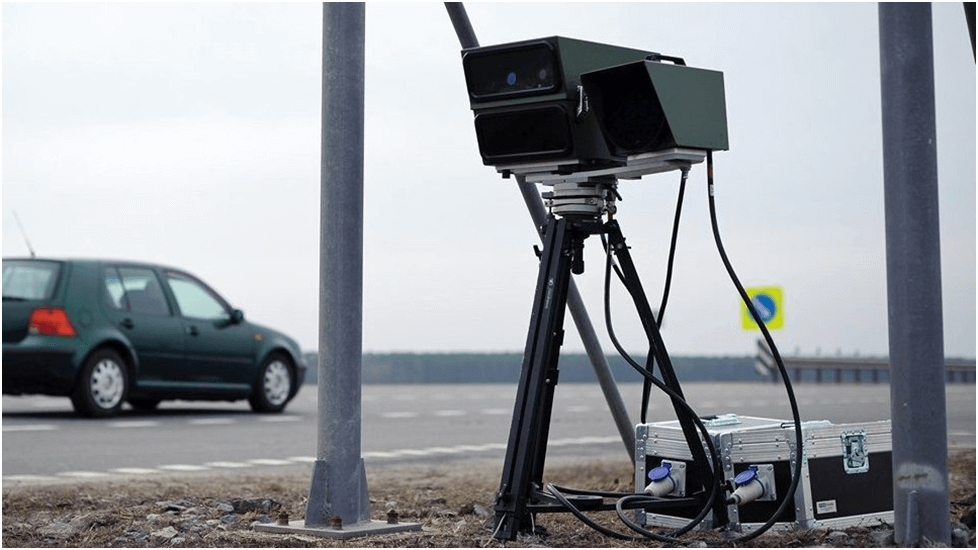 Работа мобильных датчиков контроля скорости в Могилеве 12 мая