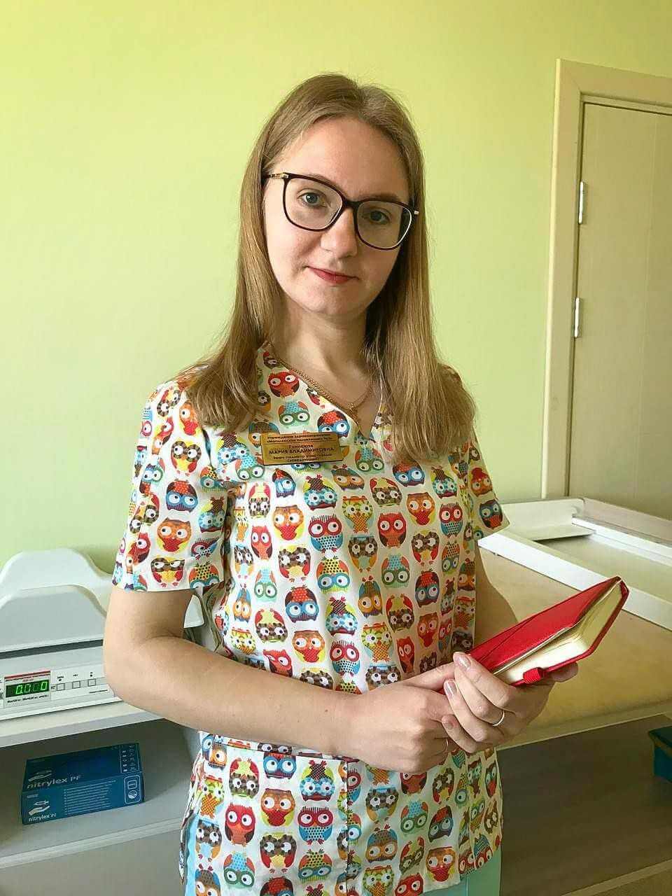 Врач-педиатр Глинская Мария Владимировна осуществляет консультативный приём маленьких пациентов на платной основе