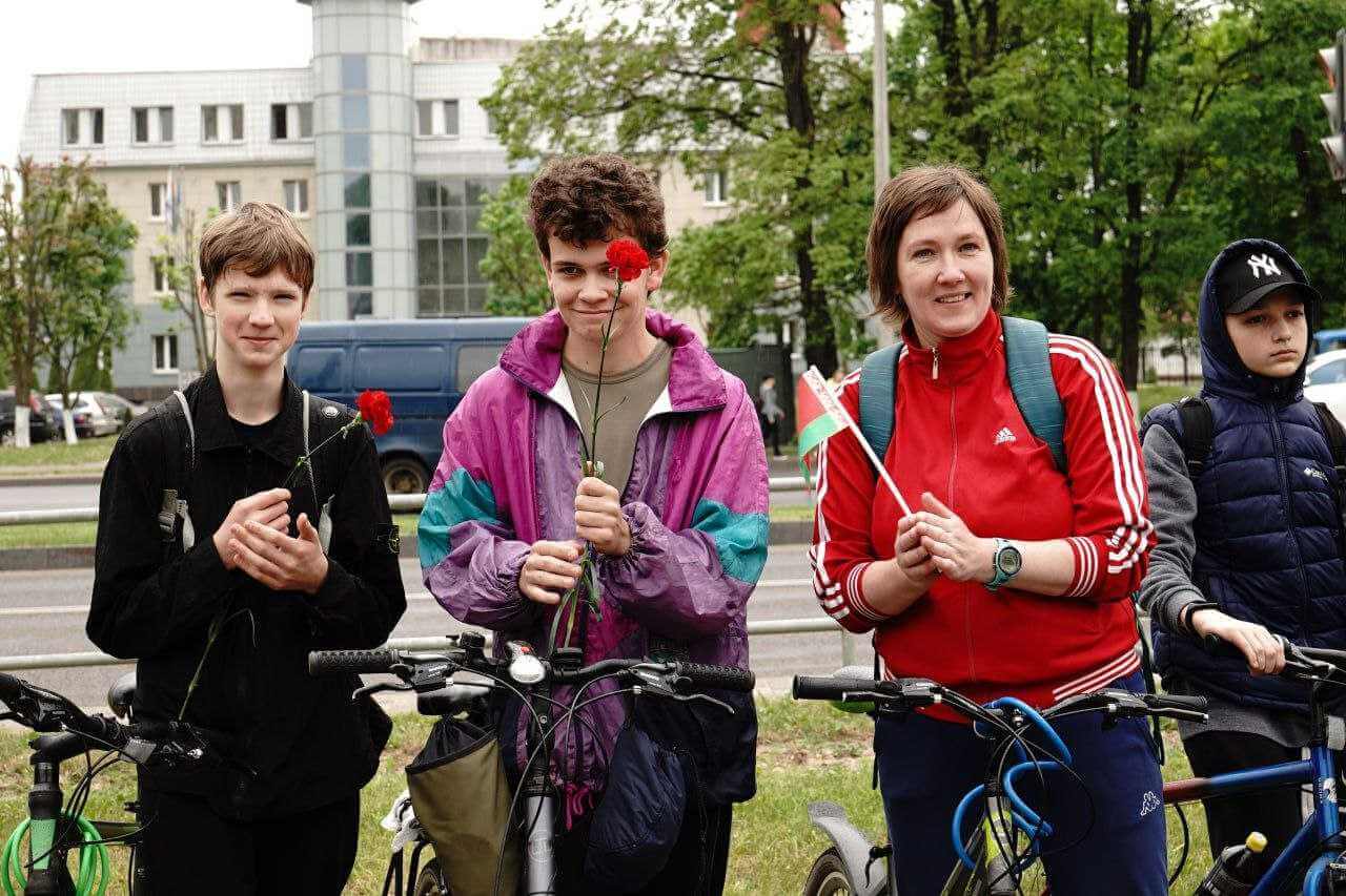 В Могилеве стартовал велопробег "Колеса истории"