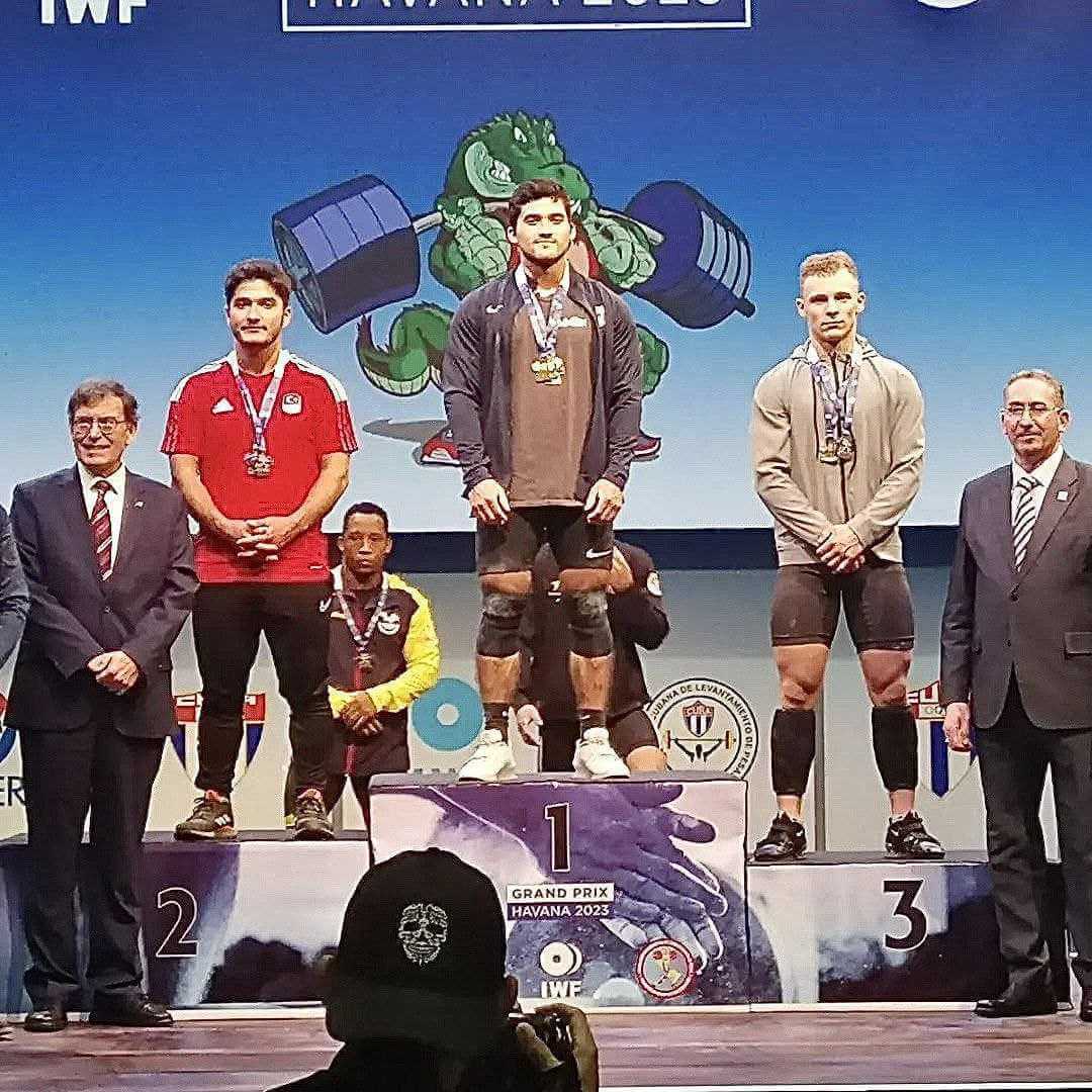 Могилевчанин Андрей Фролов завоевал две медали на международном турнире по тяжелой атлетике в Гаване