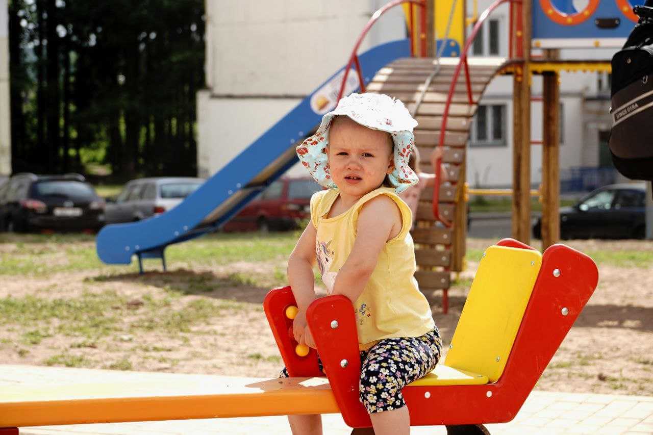 Новую детскую площадку в стиле "Славянского базара открыли в Могилеве