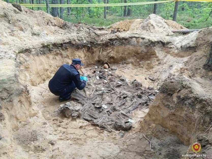 Захоронение жертв фашизма обнаружили на Могилевщине