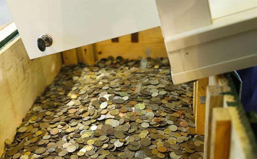 162 кг монет передали фонду Талая в Бресте